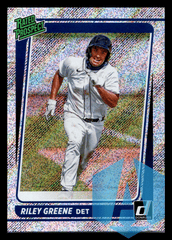 2021 Donruss Rated Prospects Rapture Riley Greene #RP5 Detroit Tigers